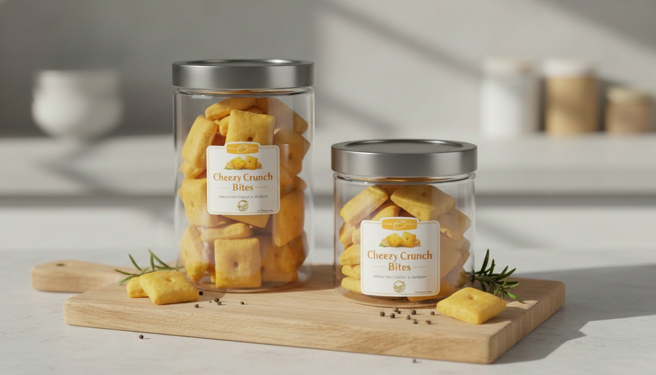 Buttery Cheezy Crunch Bites
